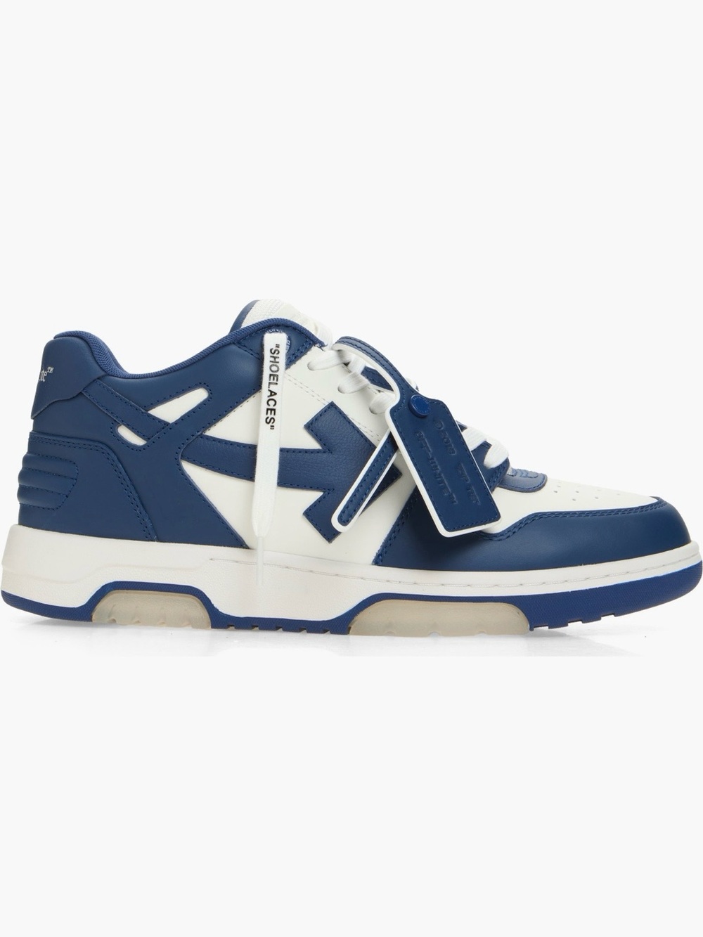 Off-White Out Of Office Sneaker — White & Royal Blue
